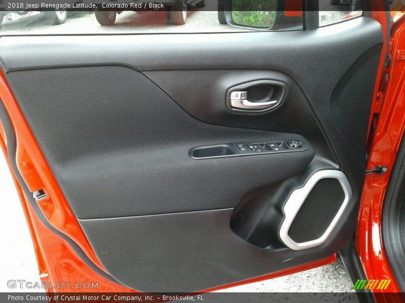 Colorado Red / Black 2018 Jeep Renegade Latitude