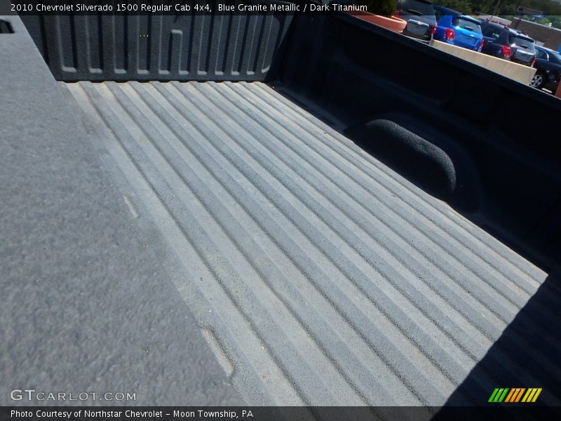 Blue Granite Metallic / Dark Titanium 2010 Chevrolet Silverado 1500 Regular Cab 4x4