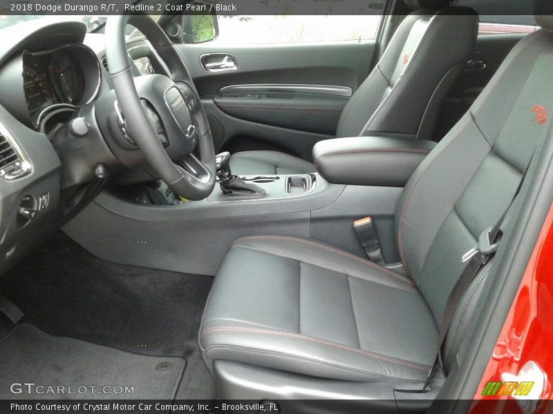 Front Seat of 2018 Durango R/T