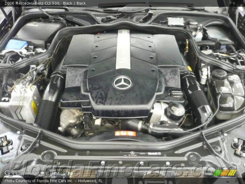 Black / Black 2006 Mercedes-Benz CLS 500
