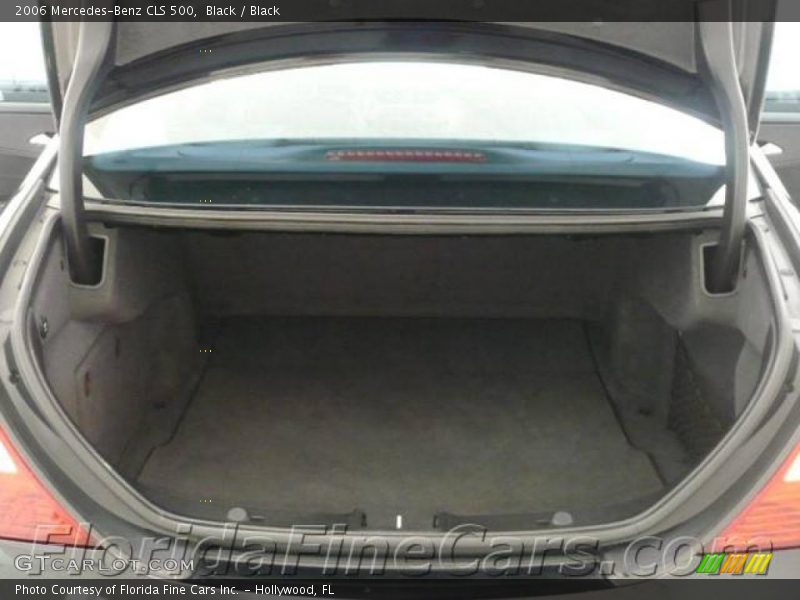 Black / Black 2006 Mercedes-Benz CLS 500