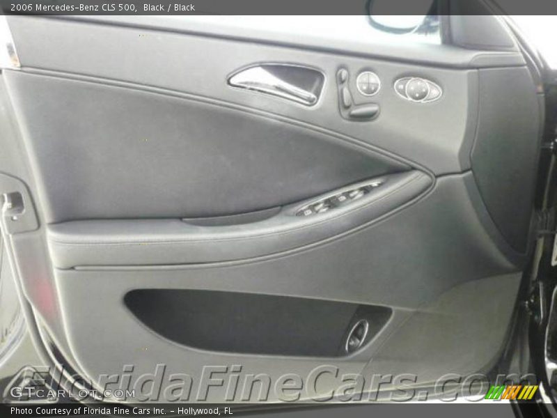 Black / Black 2006 Mercedes-Benz CLS 500