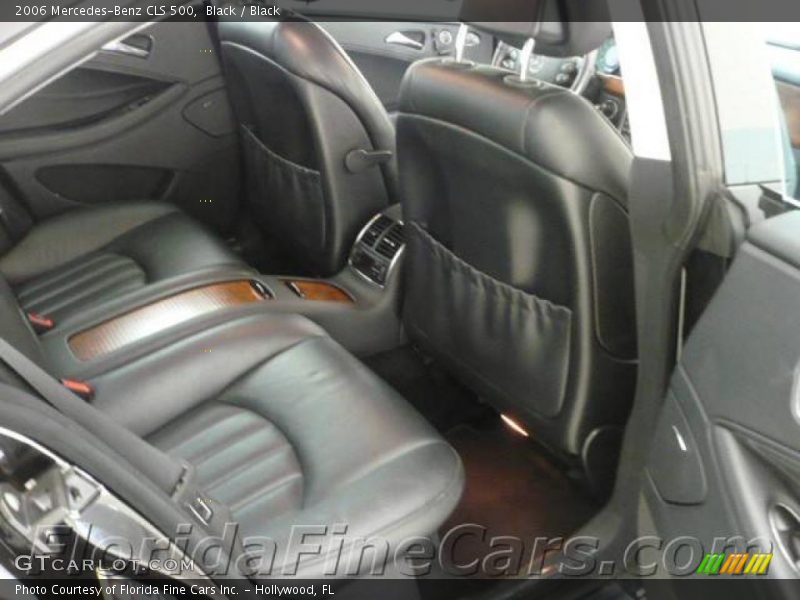 Black / Black 2006 Mercedes-Benz CLS 500