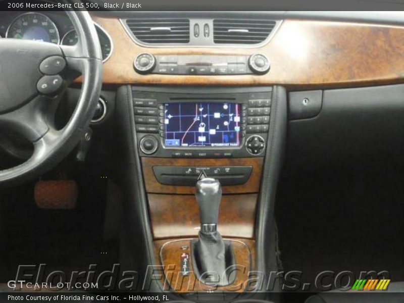 Black / Black 2006 Mercedes-Benz CLS 500