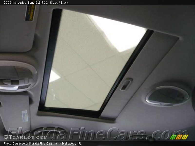 Black / Black 2006 Mercedes-Benz CLS 500