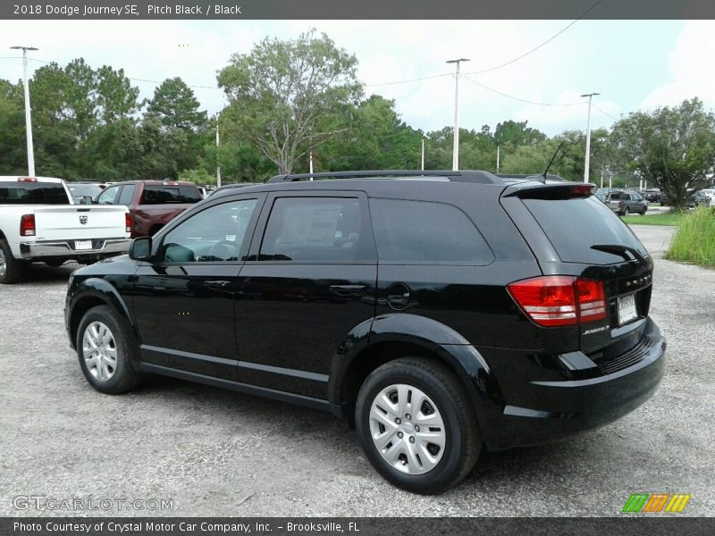 Pitch Black / Black 2018 Dodge Journey SE