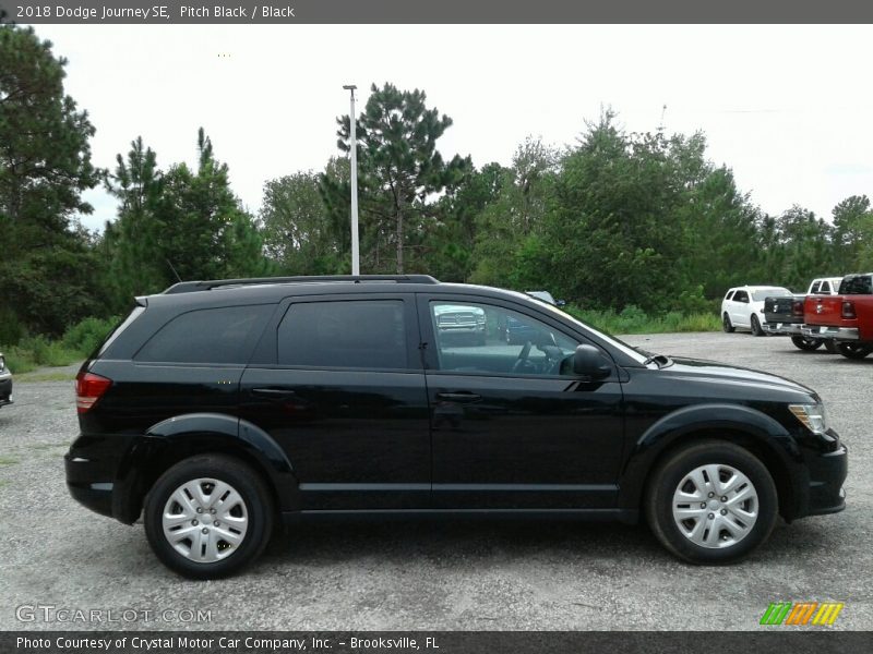 Pitch Black / Black 2018 Dodge Journey SE