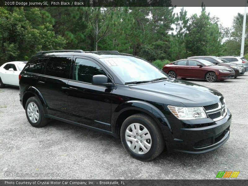 Pitch Black / Black 2018 Dodge Journey SE