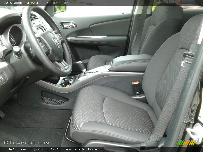 Pitch Black / Black 2018 Dodge Journey SE