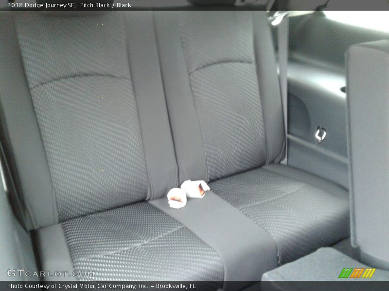 Pitch Black / Black 2018 Dodge Journey SE