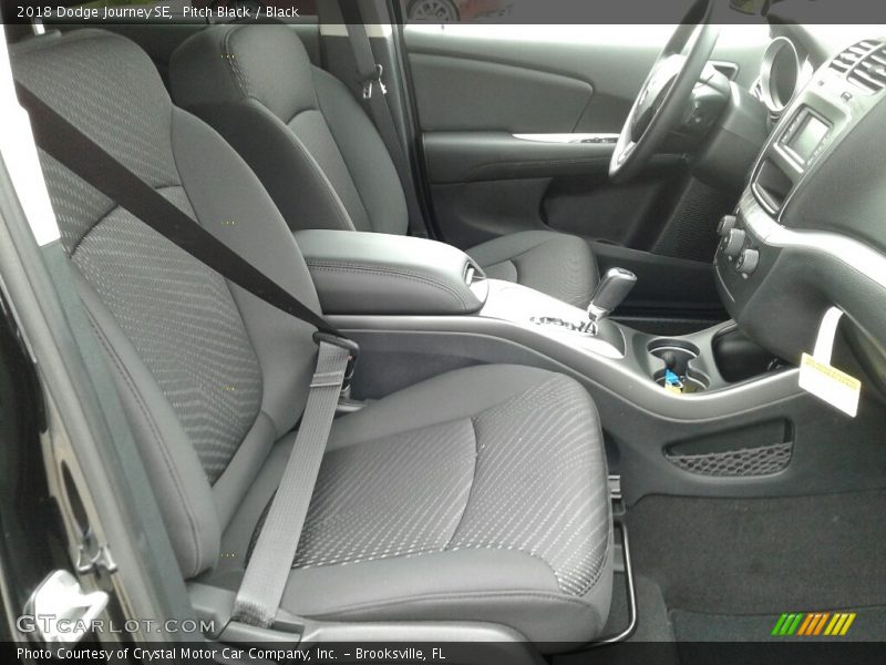 Pitch Black / Black 2018 Dodge Journey SE