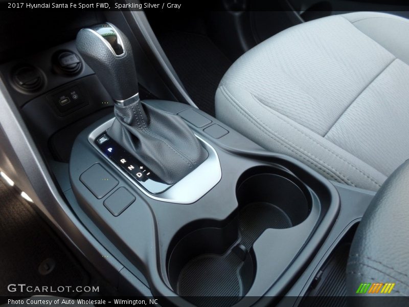 Sparkling Silver / Gray 2017 Hyundai Santa Fe Sport FWD