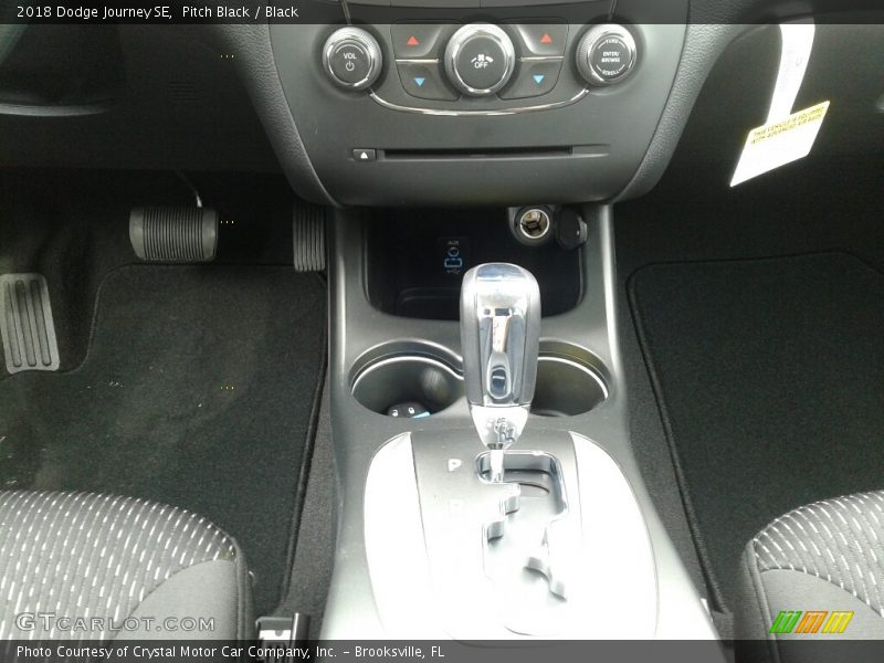 Pitch Black / Black 2018 Dodge Journey SE