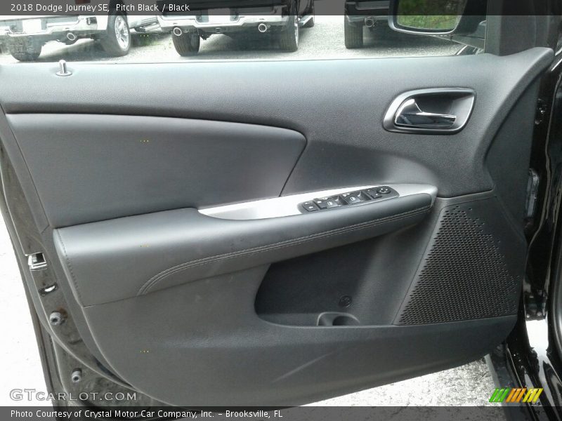 Pitch Black / Black 2018 Dodge Journey SE