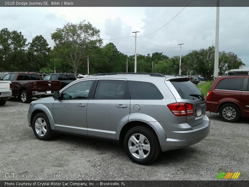 Billet / Black 2018 Dodge Journey SE
