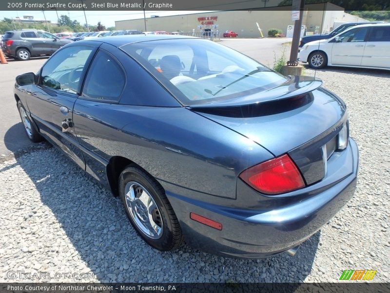 Steel Blue Metallic / Graphite 2005 Pontiac Sunfire Coupe