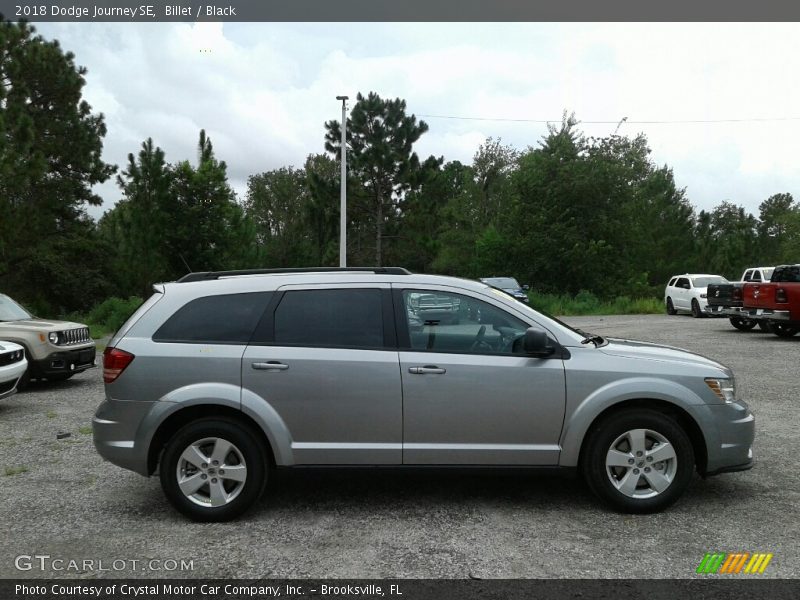 Billet / Black 2018 Dodge Journey SE
