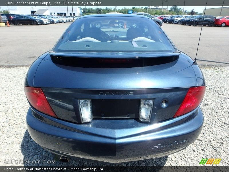 Steel Blue Metallic / Graphite 2005 Pontiac Sunfire Coupe