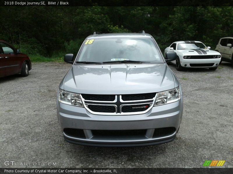 Billet / Black 2018 Dodge Journey SE