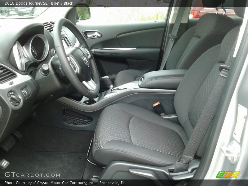 Billet / Black 2018 Dodge Journey SE