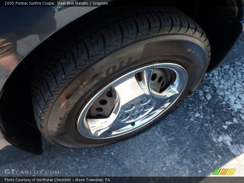 Steel Blue Metallic / Graphite 2005 Pontiac Sunfire Coupe