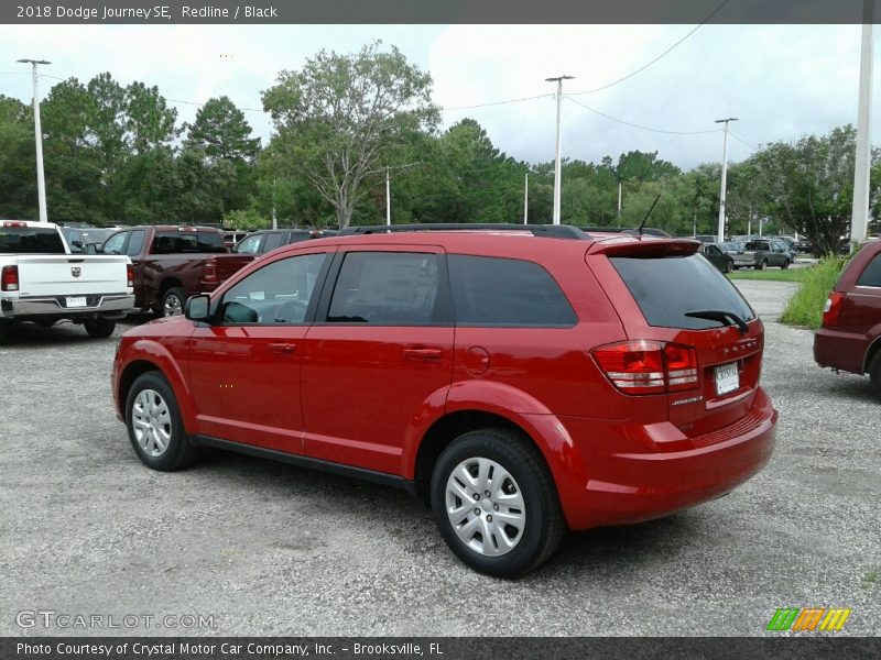 Redline / Black 2018 Dodge Journey SE
