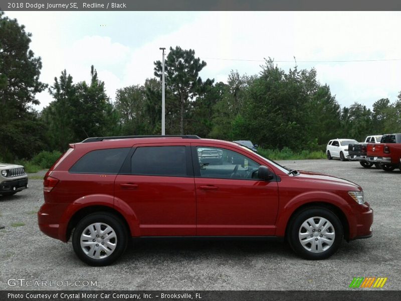 Redline / Black 2018 Dodge Journey SE