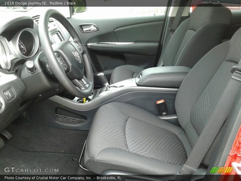 Redline / Black 2018 Dodge Journey SE