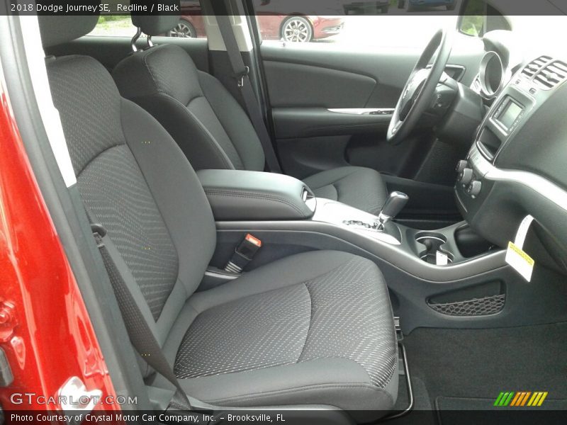 Redline / Black 2018 Dodge Journey SE