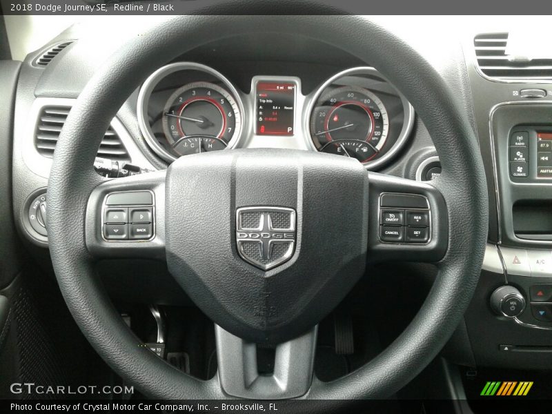 Redline / Black 2018 Dodge Journey SE