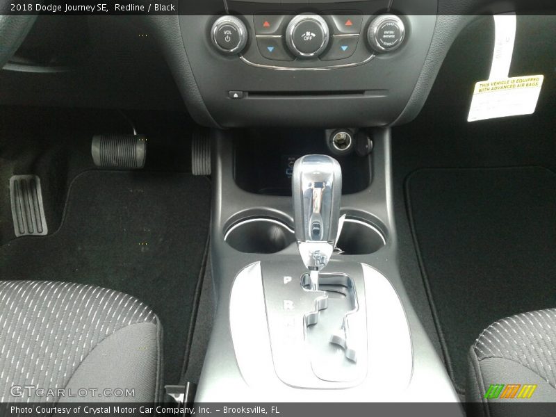 Redline / Black 2018 Dodge Journey SE