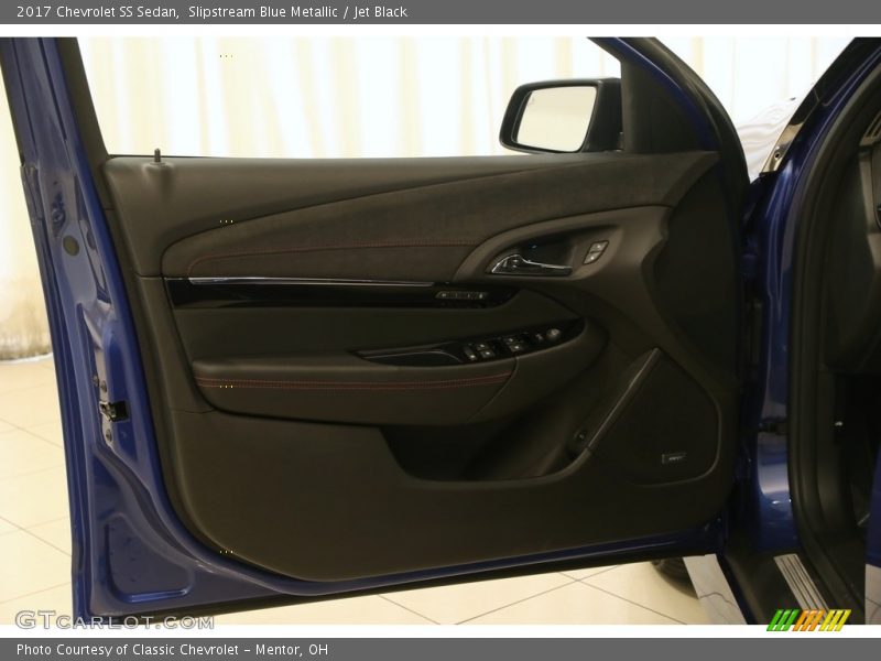 Slipstream Blue Metallic / Jet Black 2017 Chevrolet SS Sedan