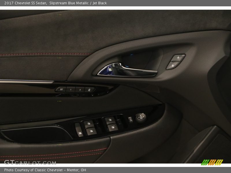 Slipstream Blue Metallic / Jet Black 2017 Chevrolet SS Sedan