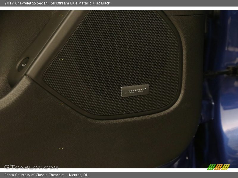 Slipstream Blue Metallic / Jet Black 2017 Chevrolet SS Sedan