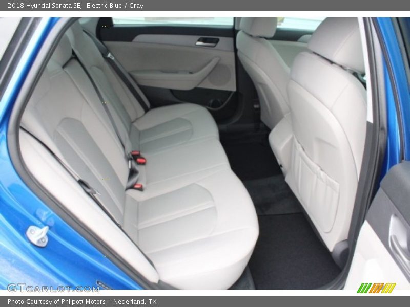 Electric Blue / Gray 2018 Hyundai Sonata SE