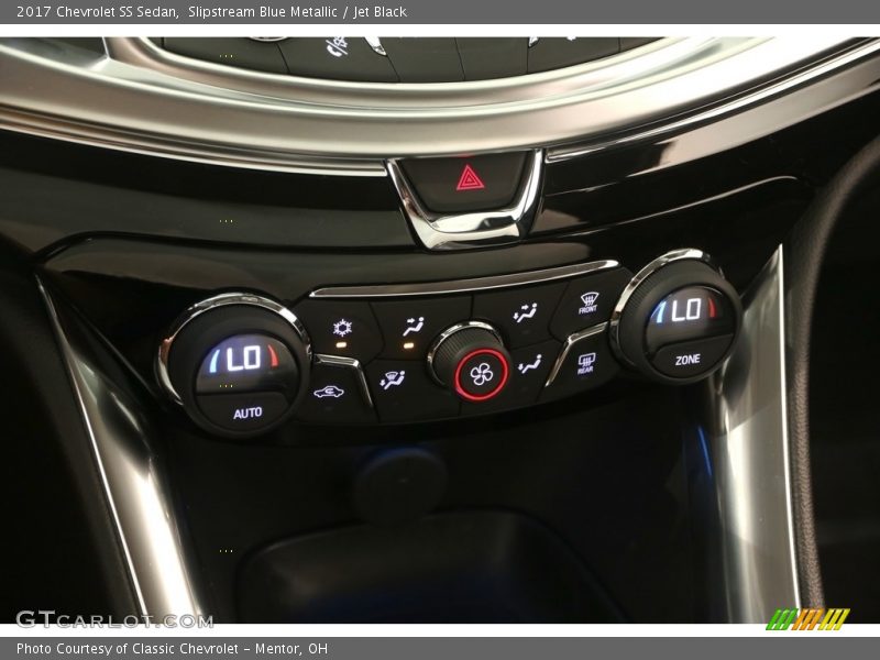 Controls of 2017 SS Sedan