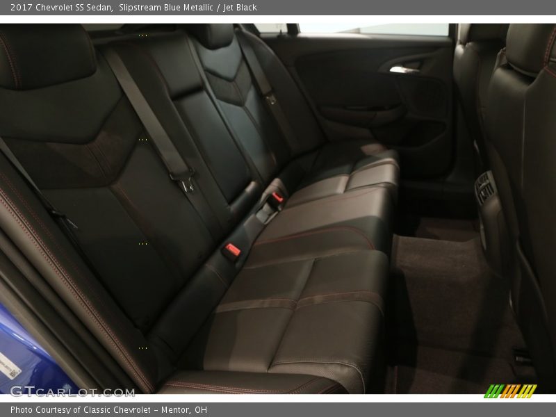 Slipstream Blue Metallic / Jet Black 2017 Chevrolet SS Sedan
