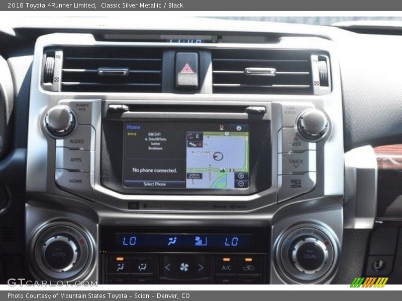 Classic Silver Metallic / Black 2018 Toyota 4Runner Limited