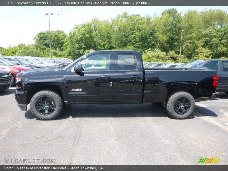  2019 Silverado LD LT Z71 Double Cab 4x4 Midnight Edition Black