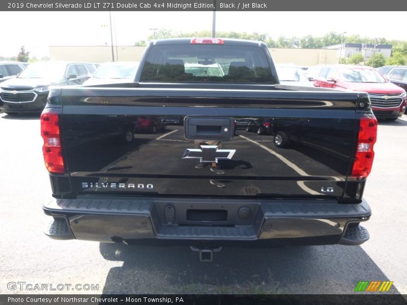 Black / Jet Black 2019 Chevrolet Silverado LD LT Z71 Double Cab 4x4 Midnight Edition