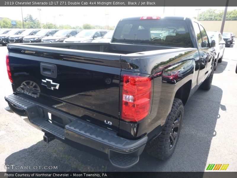 Black / Jet Black 2019 Chevrolet Silverado LD LT Z71 Double Cab 4x4 Midnight Edition