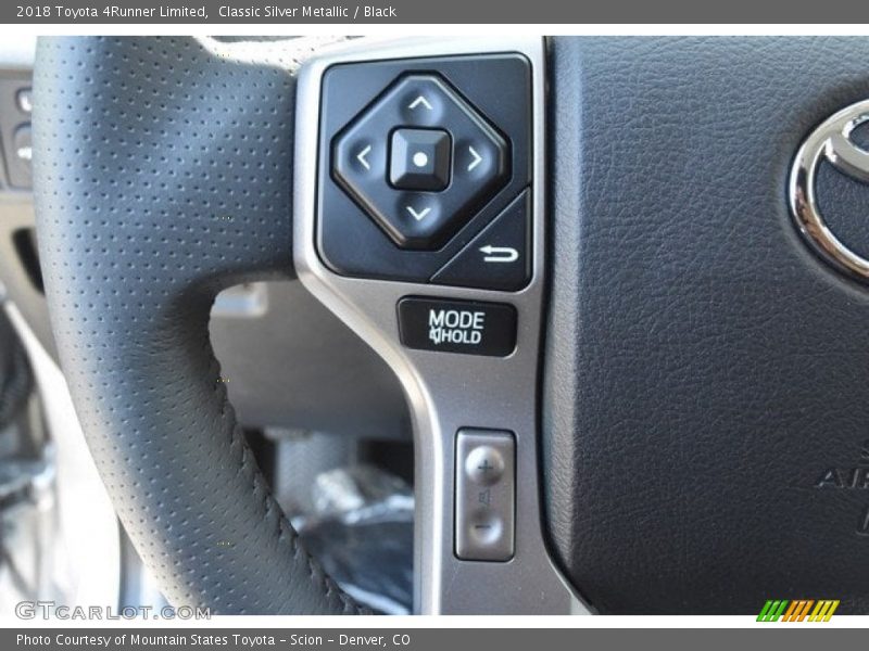 Classic Silver Metallic / Black 2018 Toyota 4Runner Limited