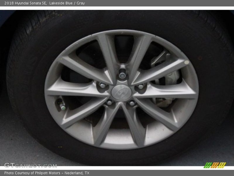 Lakeside Blue / Gray 2018 Hyundai Sonata SE
