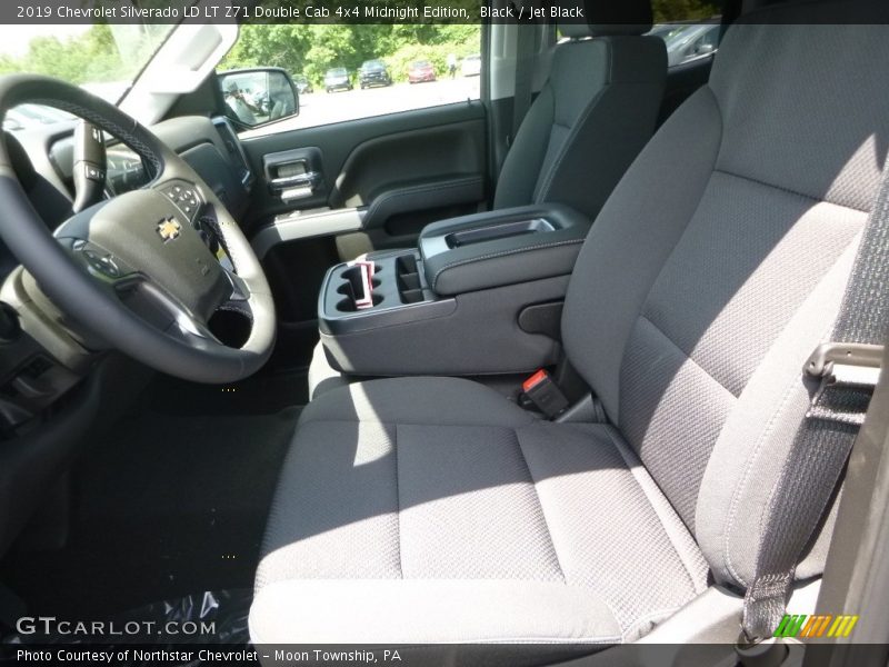  2019 Silverado LD LT Z71 Double Cab 4x4 Midnight Edition Jet Black Interior