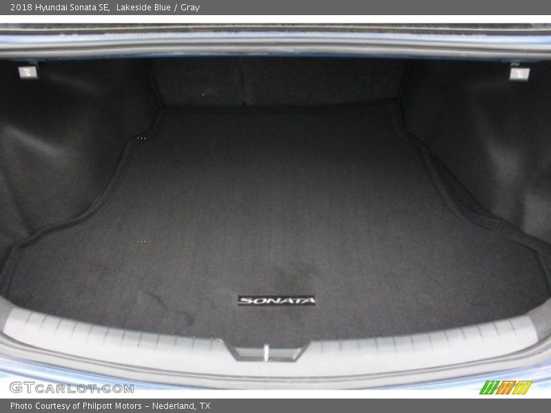 Lakeside Blue / Gray 2018 Hyundai Sonata SE