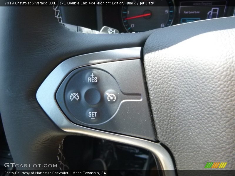 Black / Jet Black 2019 Chevrolet Silverado LD LT Z71 Double Cab 4x4 Midnight Edition