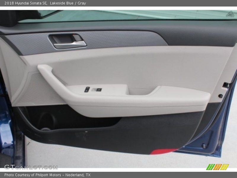 Lakeside Blue / Gray 2018 Hyundai Sonata SE