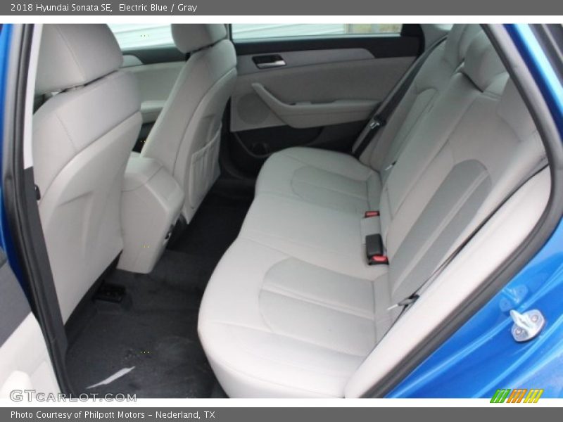 Electric Blue / Gray 2018 Hyundai Sonata SE