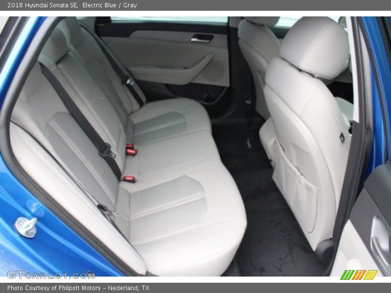 Electric Blue / Gray 2018 Hyundai Sonata SE