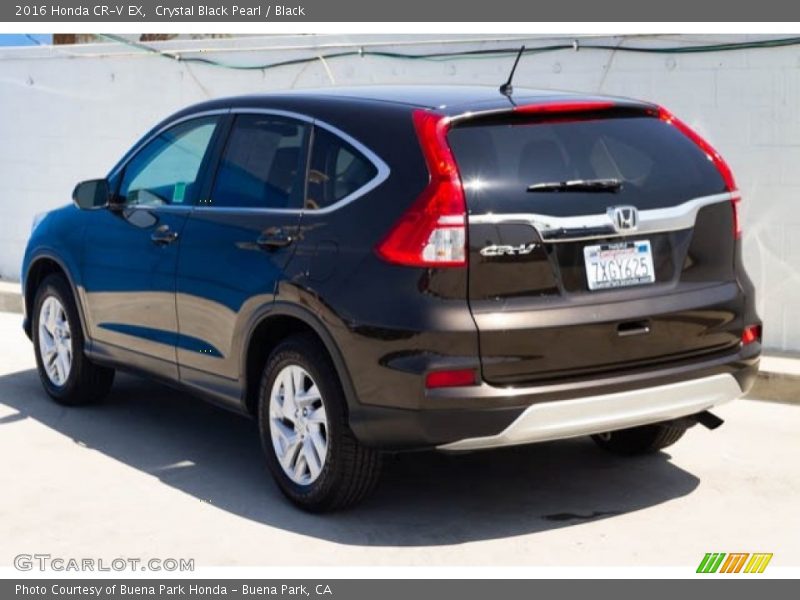 Crystal Black Pearl / Black 2016 Honda CR-V EX